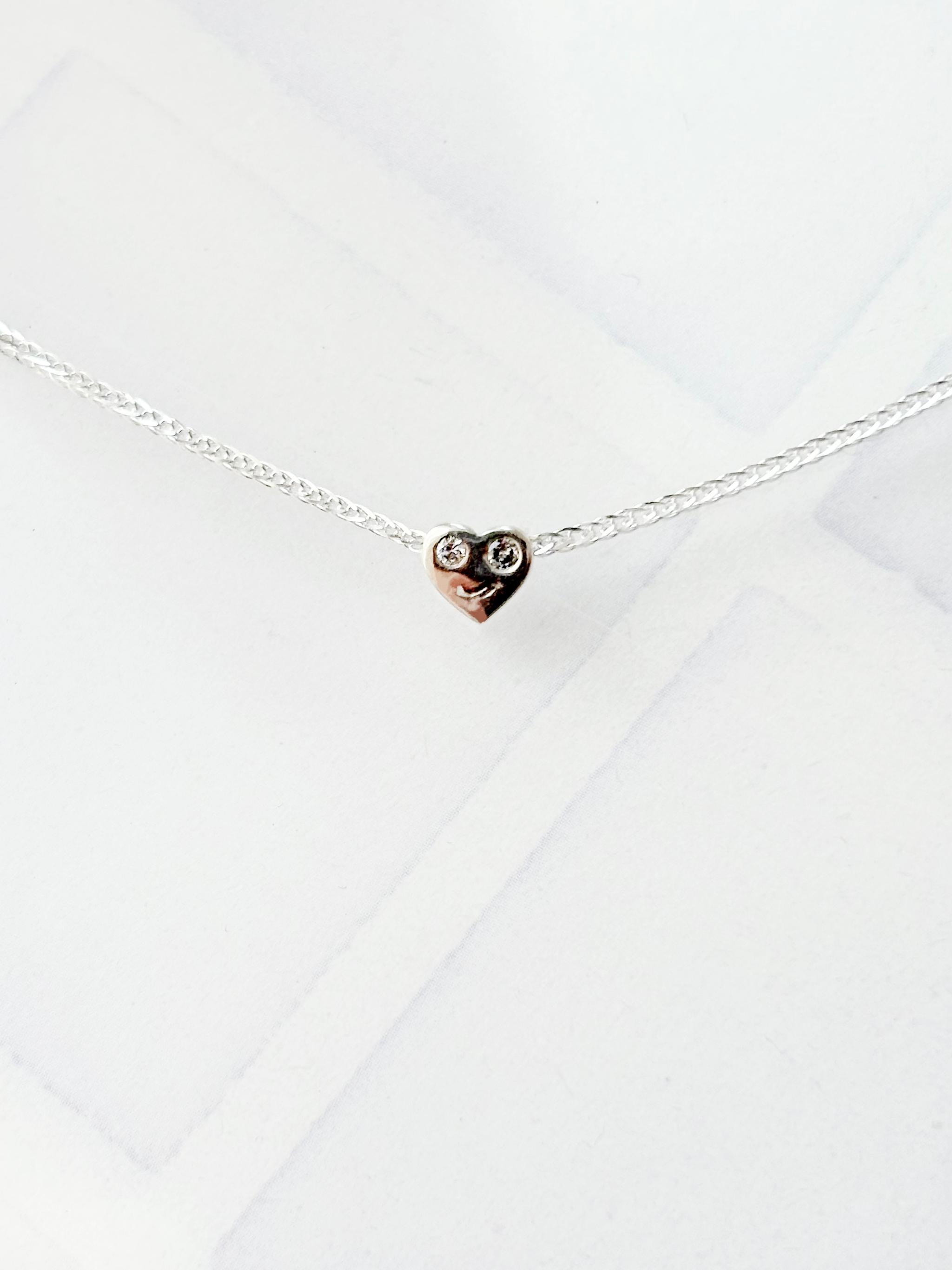 スマイルハート　ネックレス