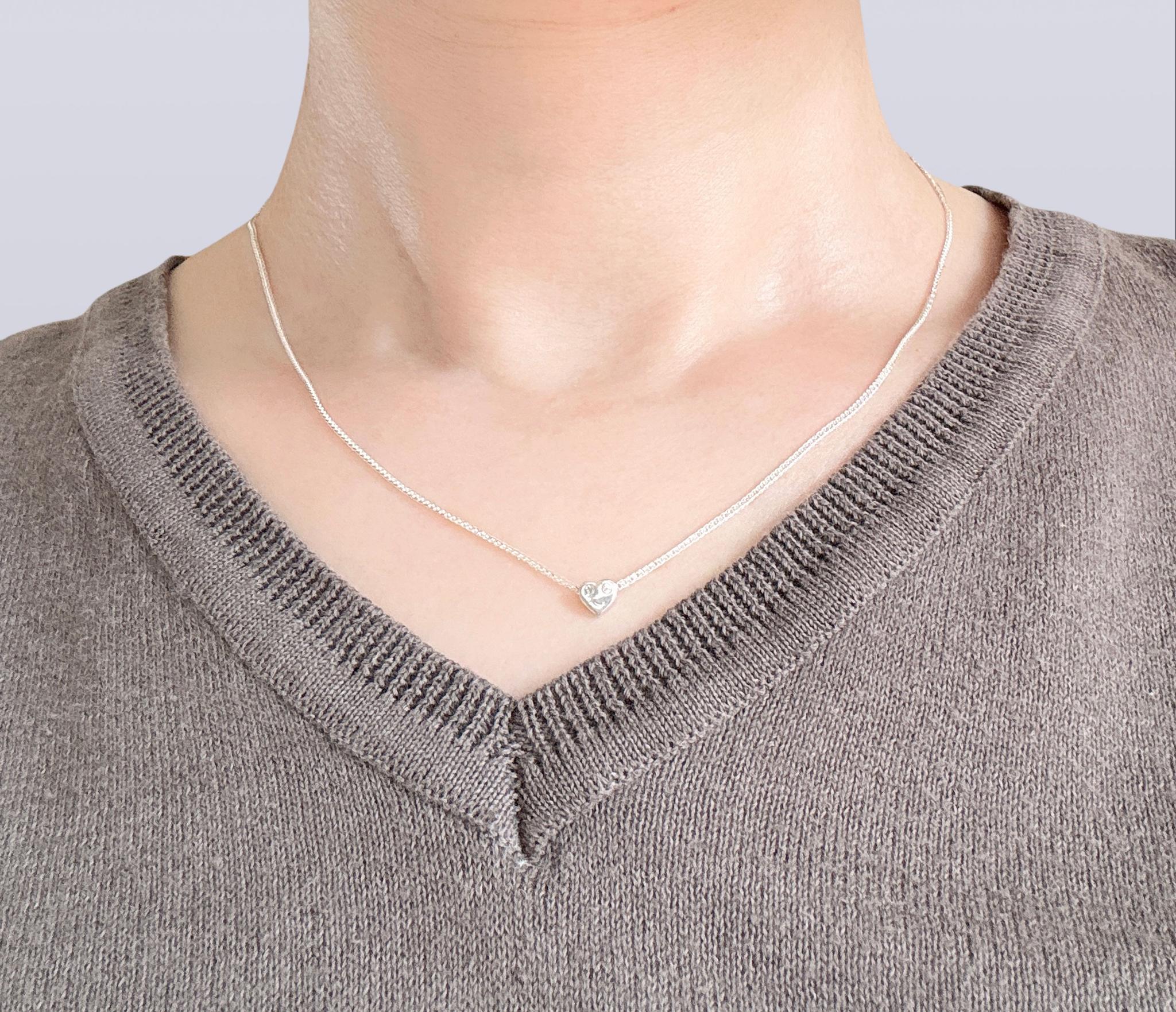 スマイルハート　ネックレス | 4枚目